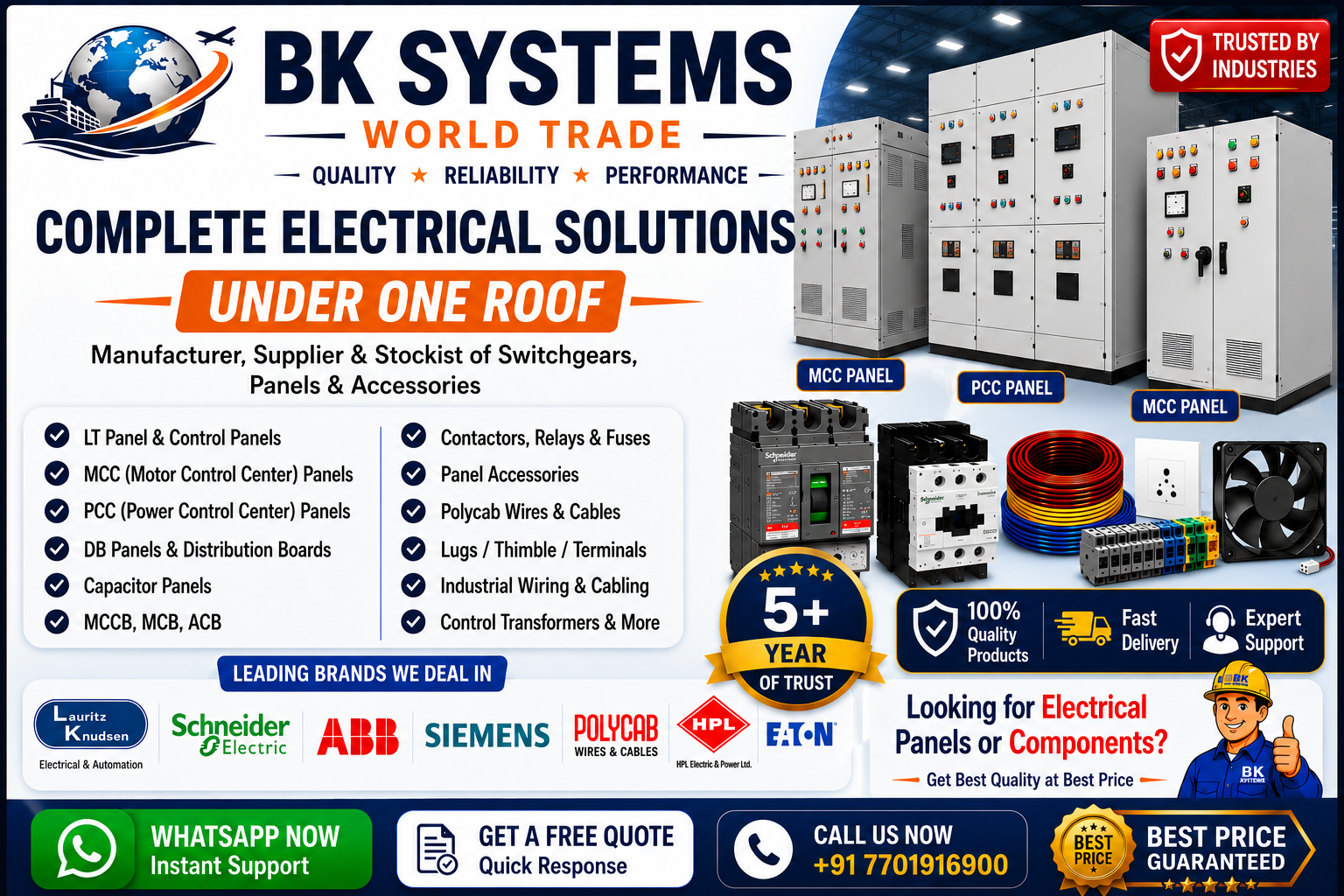 BK Systems complete solutions popup marketing banner